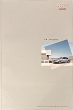 Audi A4 depliant depliant