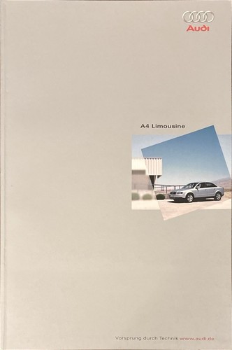 Audi depliant - audi, a4