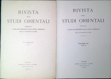 Rivista degli Studi orientali