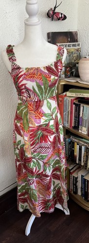 Zara tropical floreale smocked - zara,