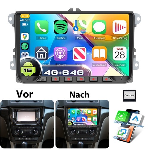 64g android15 apple carplay - 4+64g,