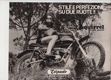 advertising Pubblicità MOTO TORPADO SQUIRREL 50 1971 MOTOITALIANE MOTOSPORT