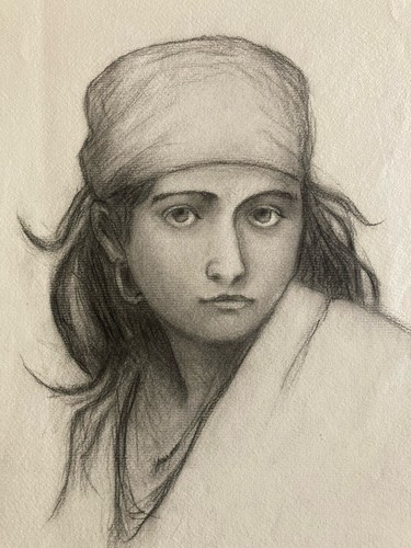 Bella disegno ritratto - disegno,