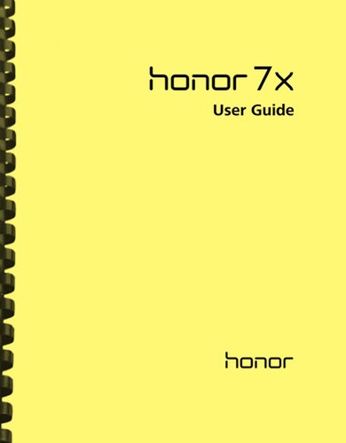Cellulare huawei honor - cellulare, 7x