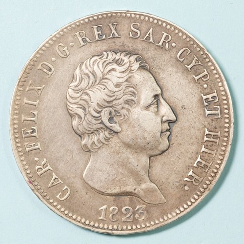 Carlo felice lire 1823 - carlo,