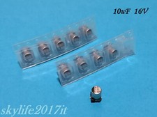 10 pz Condensatori elettrolitici SMD 10uF 16V 4x5,5mm - 10 pezzi condensatore
