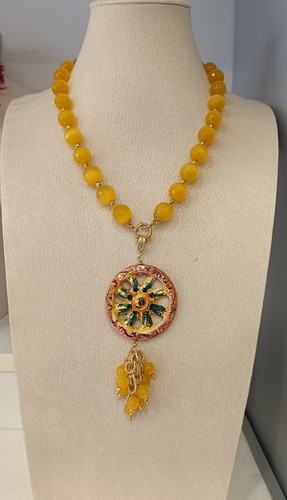 Collana artigianale girocollo