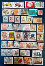 LOTTO 108 FRANCOBOLLI POSTE ITALIANE. ANNI 1970-2015. USATO