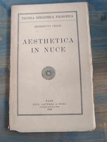 Aesthetica nuce benedetto - aesthetica, in