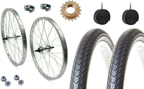 Coppia ruote bici complete - bici,