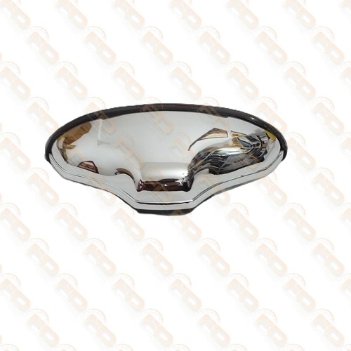 Luce targa plastica cromata - targa,