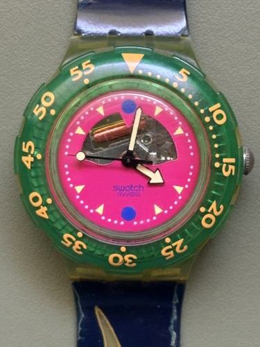 Swatch scuba sdn101 - swatch, “happy