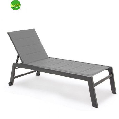 Lettino con schienale alto - con,