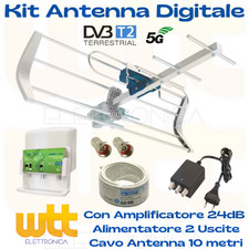 Kit Antenna TV DVB-T2 UHF