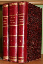 1885 - CORSI, Carlo - Storia militare. Sommario. (Tre volumi)