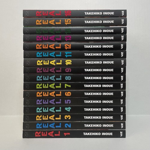 Real manga volumi - manga, inglese