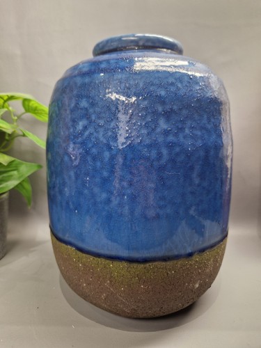 Vaso grande smaltato lava - vaso,