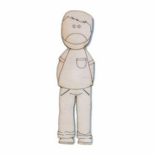 Sagoma in legno Papa' con