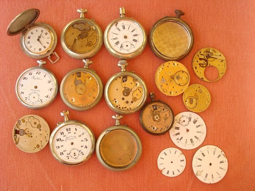 Lotto orologio da tasca - di,