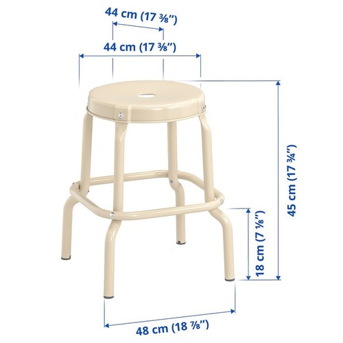 Råskog sgabello ikea beige - rÅskog,