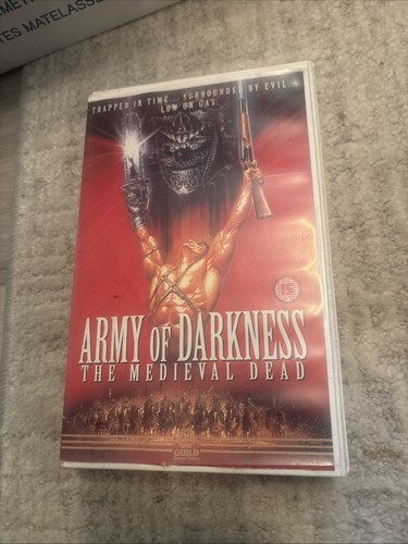 Army darkness vhs pal uk - pal,