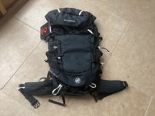 MAMMUT LITHIUM CREST 50L + 7 ZAINO DA TREKKING NUOVO NERO