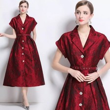 Abito rosso estivo - estivo, elegante