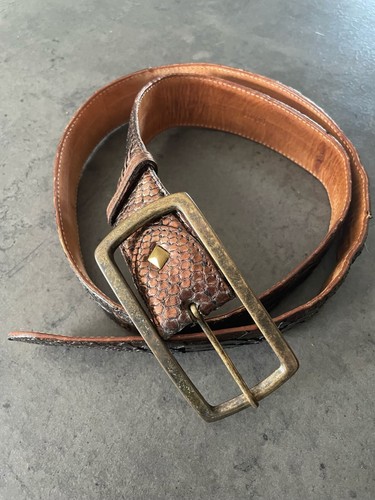 Vintage cintura uomo - uomo, vera