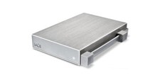 Lacie Hard Disk Esterno 500 GB 2.5" USB 2.0 Silver 301939 Rikiki Go