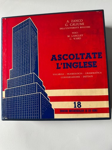 Cofanetto dischi vinile - 18, 33