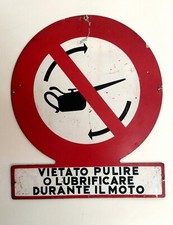 Cartello Industriale Vintage