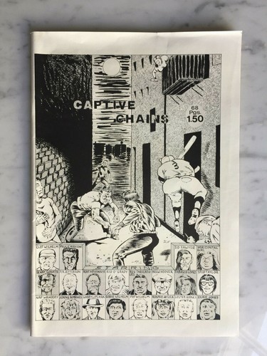 Raymond pettibon captive - captive, chain