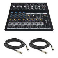 Mackie Mix12FX Mixer compatto 12 canali con 2 cavi XLR