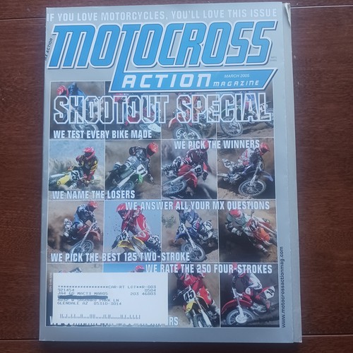 Motocross action march 2005 - motocross,