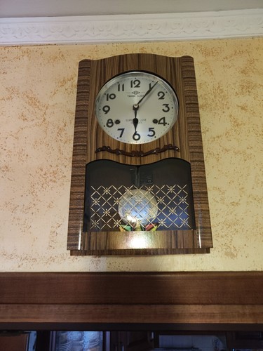 Antico orologio pendolo - a,
