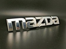 MAZDA 165MM LOGO SIGLA EMBLEMA FREGIO STEMMA SCRITTA TARGHETTA BADGE PLACCA NOME