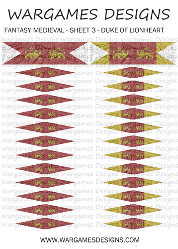 Bandiere 28mm fantasia - bandiere,