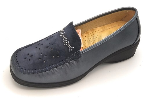 Valdadige 7471 mocassino zeppa