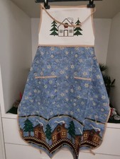 Grembiule cucina da donna unisex tema Natalizio idea regalo di Natale ricamato