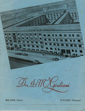 Dr. Giuliani (Milano), Amaro