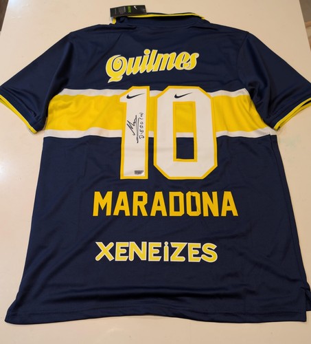 Maglia diego maradona firmata - maradona,