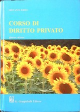 CORSO DI DIRITTO PRIVATO IORIO GIOVANNI GIAPPICHELLI 2020  RILEGATO