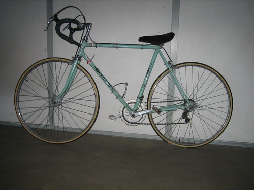 Bici corsa epoca bianchi - da,