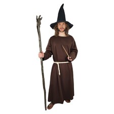 Costume da mago o mago marrone