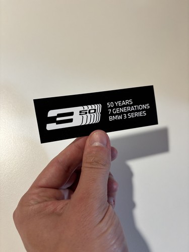 Adesivo sticker bmw anni - "50,