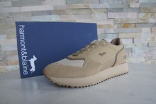 Harmont & Blaine taglia 42 sneakers scarpe con lacci EFM231.050.6460 beige nuove prezzo consigliato 208 €