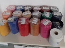 FETTUCCIA LISCIA COTONE ALTA QUALITA vari colori  H 3cm -  vendita  20 METRI !!