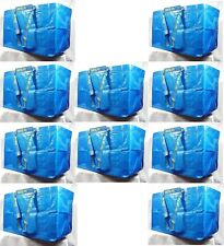 IKEA 10 X GRANDI BORSE BLU