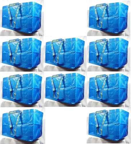 Ikea grandi borse blu - 10,