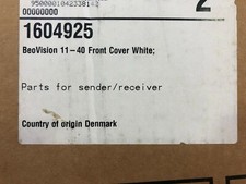 Bang & Olufsen BeoVision 11-40 Front Cover Bianco/White  B&O 1604925